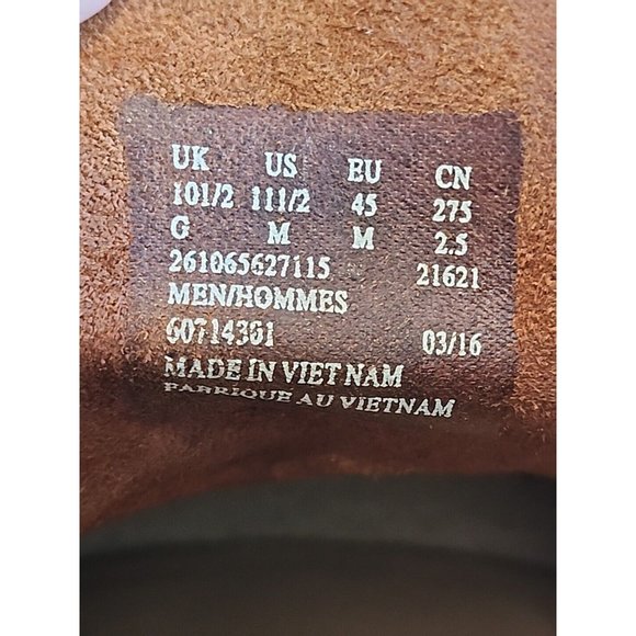 Clark's Originals Men's Leather Desert 2 Eye Chukka Ankle Boots Size 11.5M - Picture 12 of 13